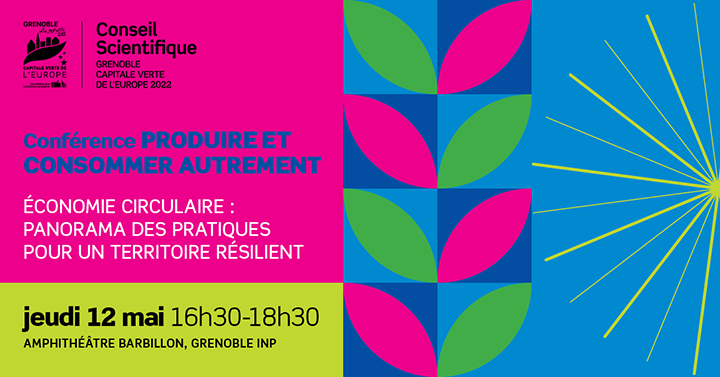 Conférence-débat à Grenoble INP - Génie industriel le 12 mais 2022  