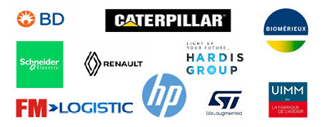 Les 10 partenaires du Clubs des industriels